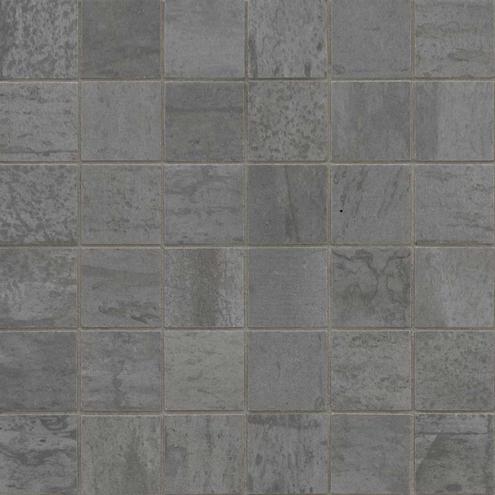 MSI Oxide Magnetite Porcelain Mosaic Wall and Floor Tile - 2"x2"