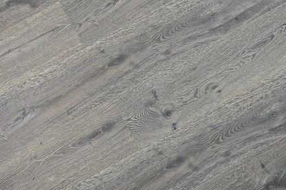 Oyster Textured/EIR 6.61"x72.83" Laminate Flooring 12mm - Noble Brown