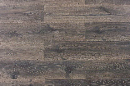 Oyster Textured/EIR 6.61"x72.83" Laminate Flooring 12mm - Pitch Dark