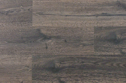 Oyster Textured/EIR 6.61"x72.83" Laminate Flooring 12mm - Pitch Dark