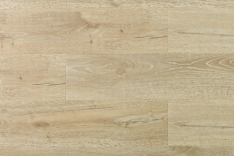 Oyster Textured/EIR 6.61"x72.83" Laminate Flooring 12mm - Simple Tan