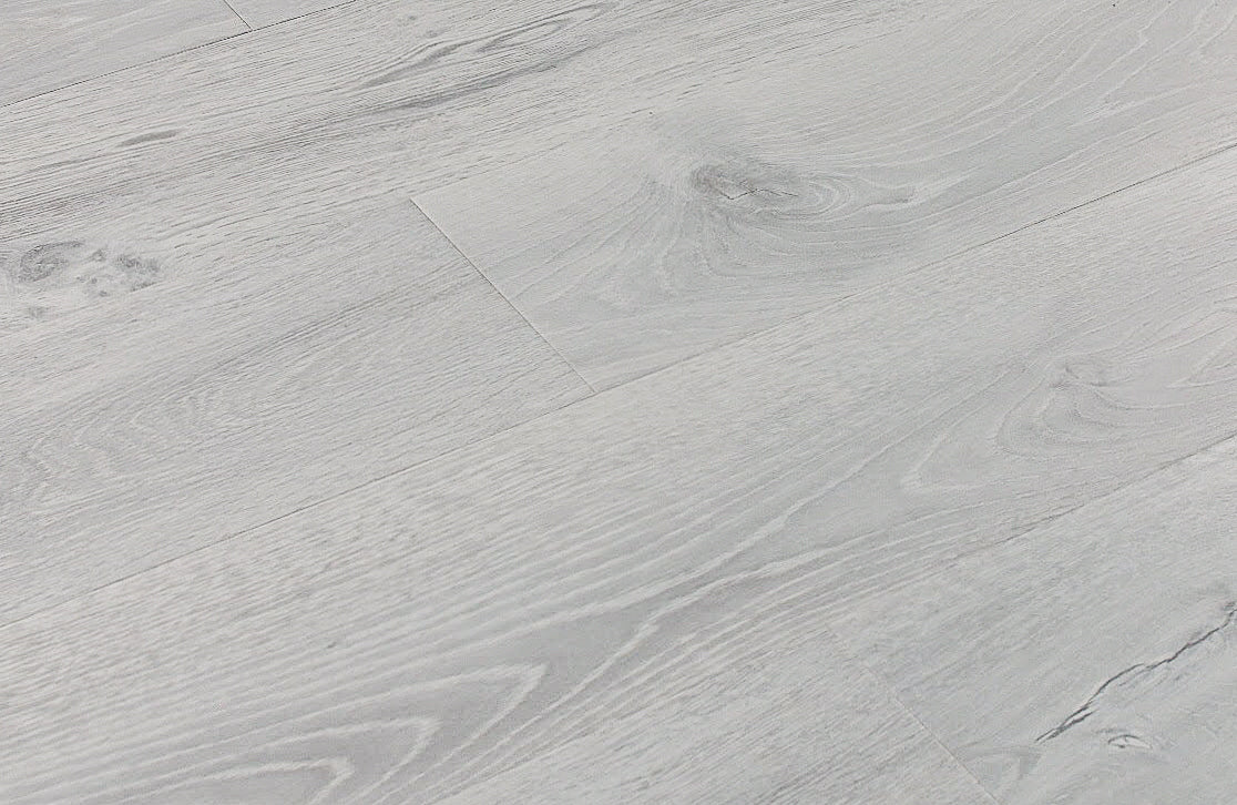 Oyster Textured/EIR 6.61"x72.83" Laminate Flooring 12mm - White Shadow