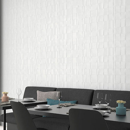 Cotton White 18x48 Textured Ceramic Large Format Tile (3 pack, 17.23 sq ft/case)