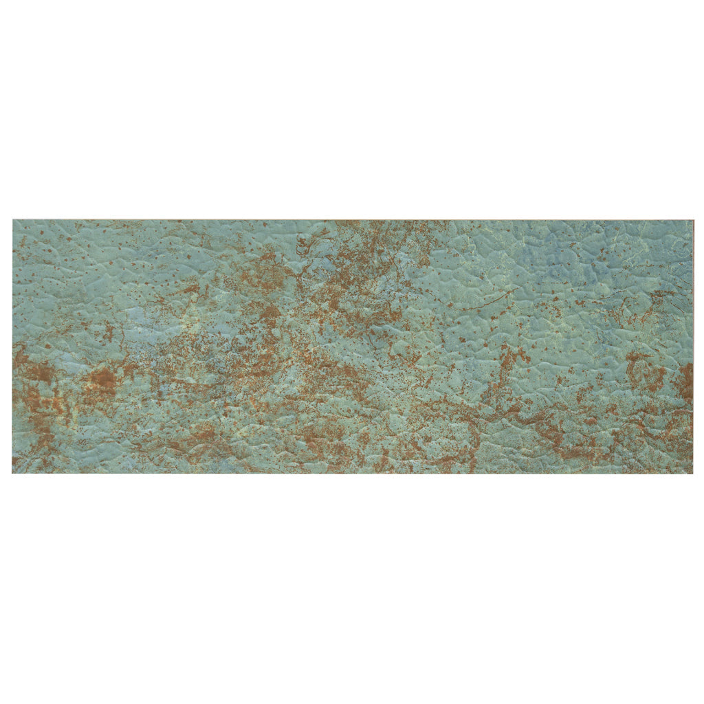 Viridian Green 18x48 Textured Ceramic Large Format Tile (3 pack, 17.23 sq ft/case)