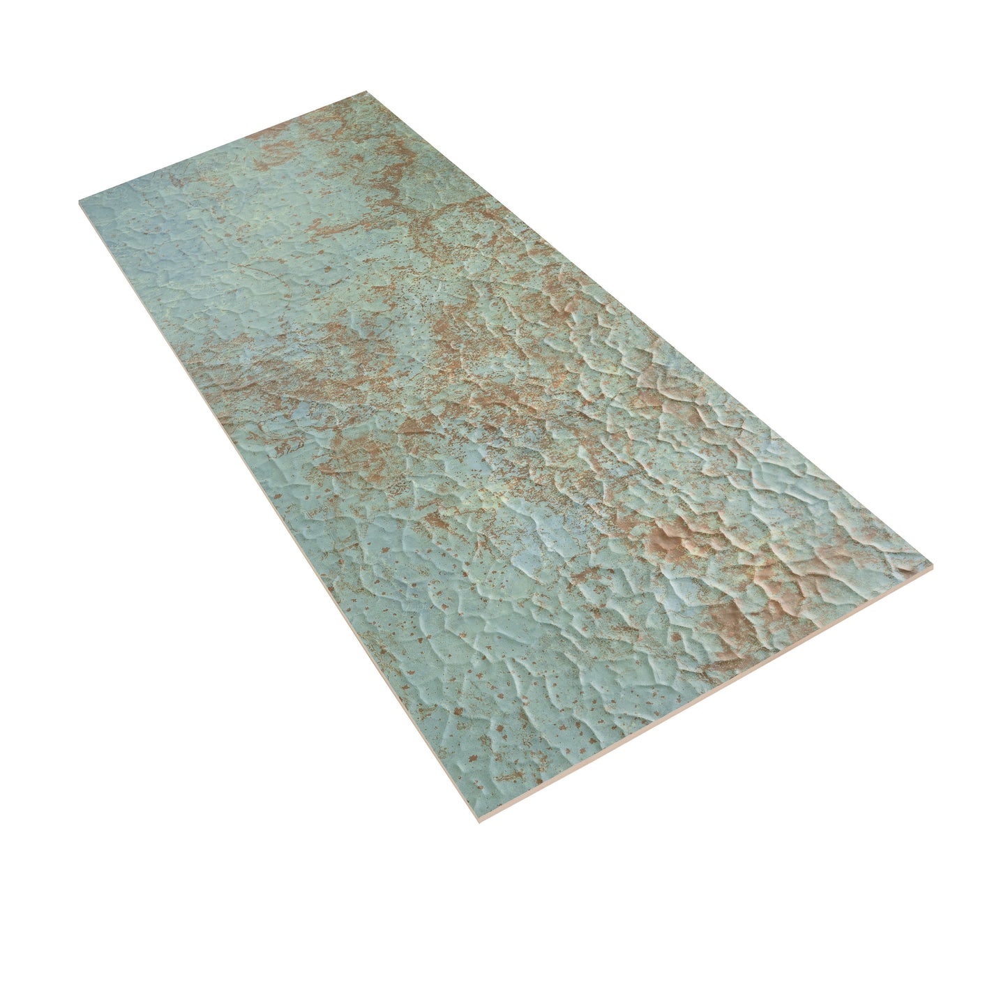 Viridian Green 18x48 Textured Ceramic Large Format Tile (3 pack, 17.23 sq ft/case)