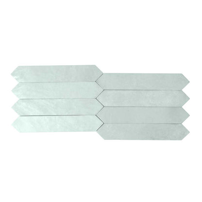 Pistachio Green 2x10 Matte Picket Ceramic Tile (23 pack, 2.37 sq ft/case)