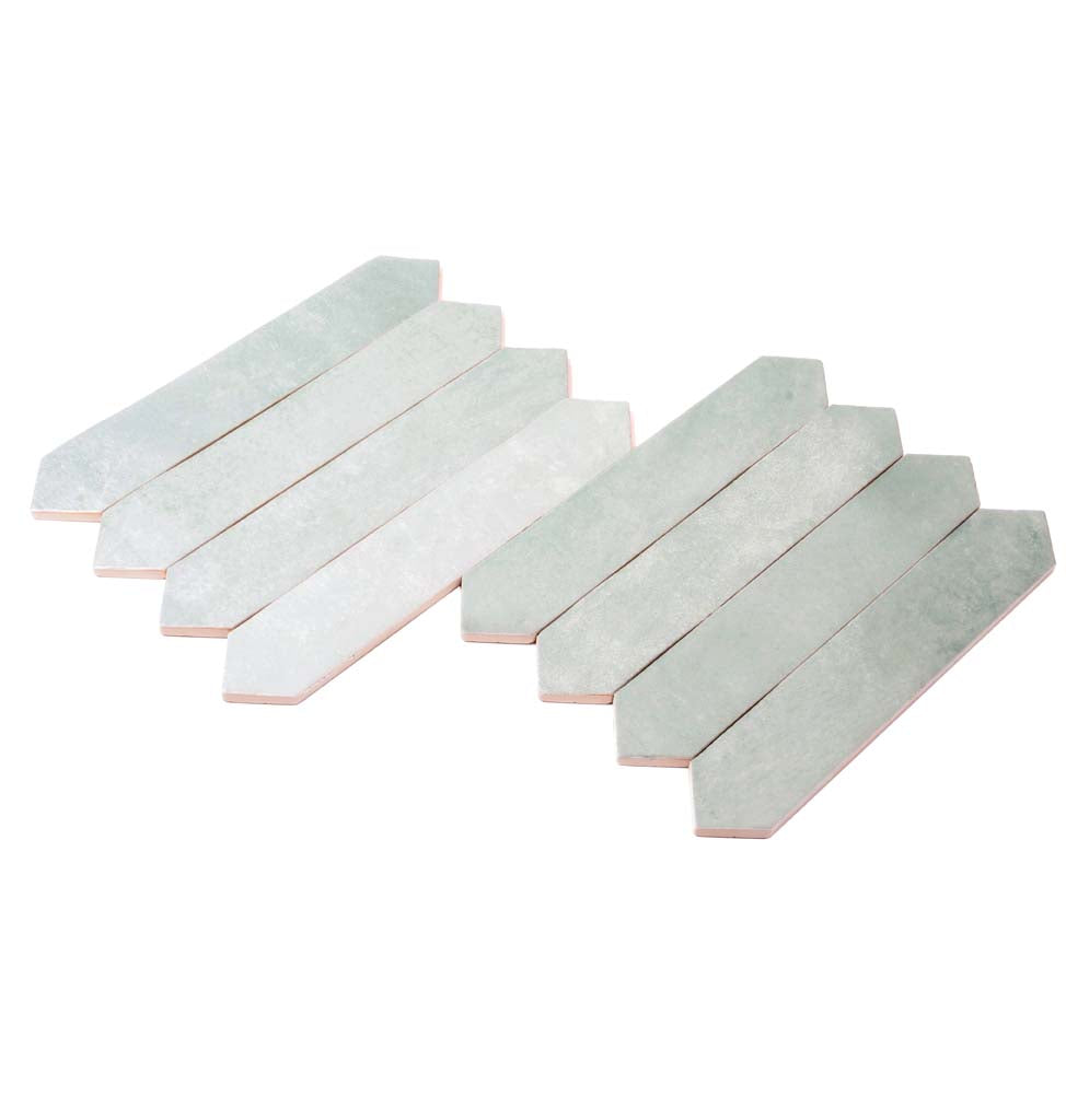 Pistachio Green 2x10 Matte Picket Ceramic Tile (23 pack, 2.37 sq ft/case)