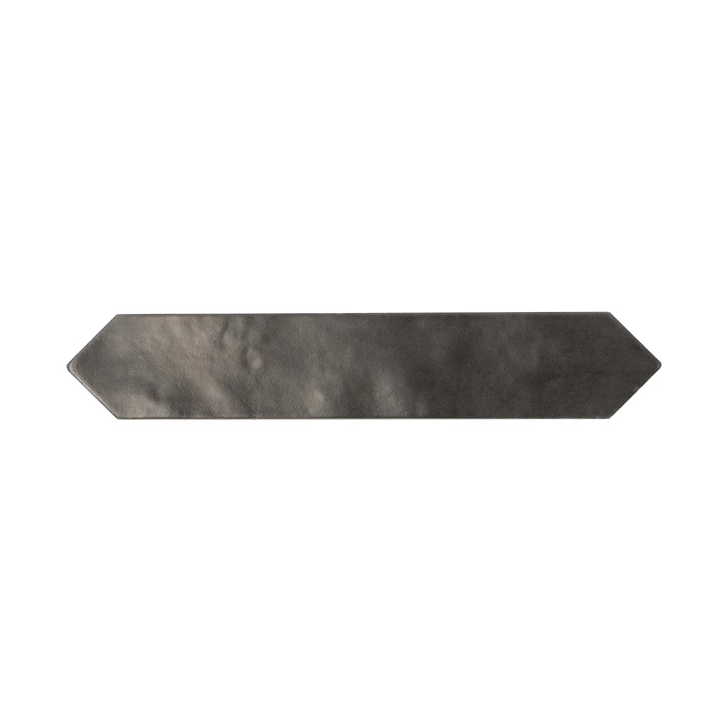 Black 2x10 Matte Picket Ceramic Tile (23 pack, 2.37 sq ft/case)