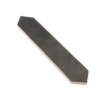 Black 2x10 Matte Picket Ceramic Tile (23 pack, 2.37 sq ft/case)