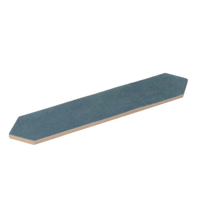 Teal Blue 2x10 Matte Picket Ceramic Tile (23 pack, 2.37 sq ft/case) - Sample