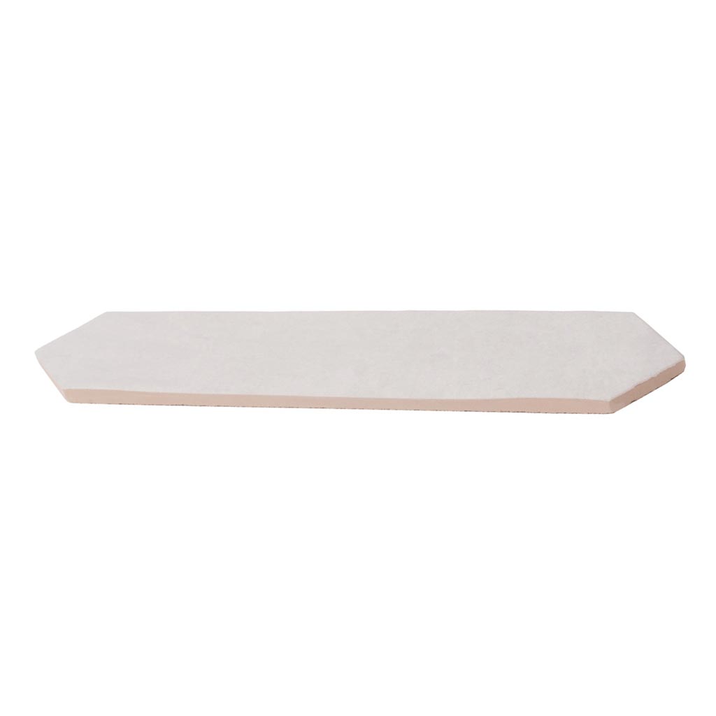 Pearl White 2x10 Matte Picket Ceramic Tile (23 pack, 2.37 sq ft/case) - Sample
