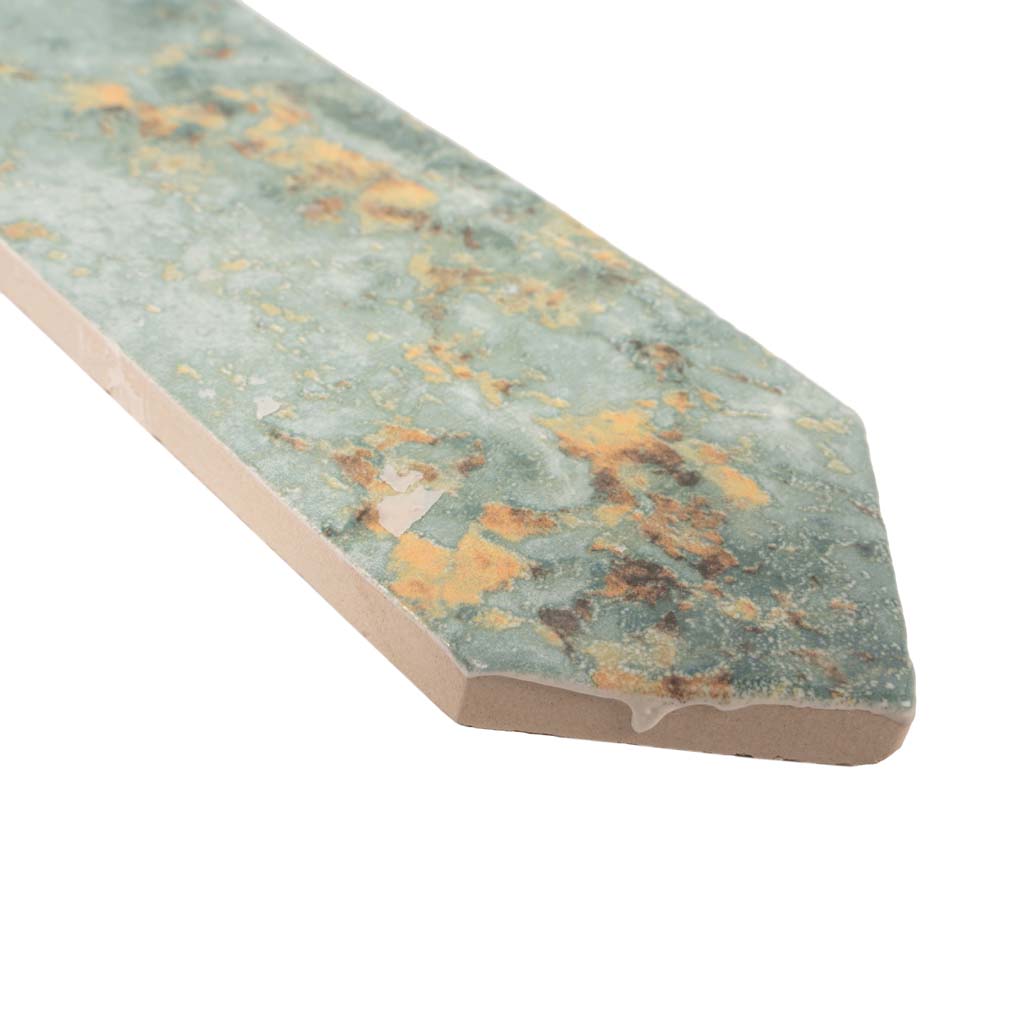 Moss Green 2x10 Glossy Picket Ceramic Tile (23 pack, 2.37 sq ft/case)