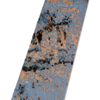 Blue 2x10 Glossy Picket Ceramic Tile (23 pack, 2.37 sq ft/case) - Sample