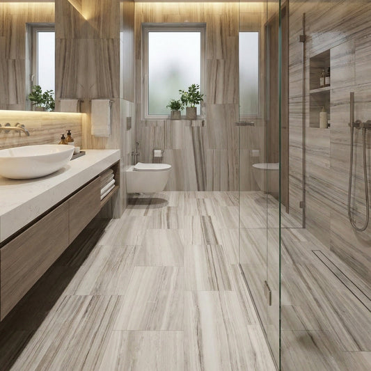 Palissandro 12"x24" Polished Marble Tiles