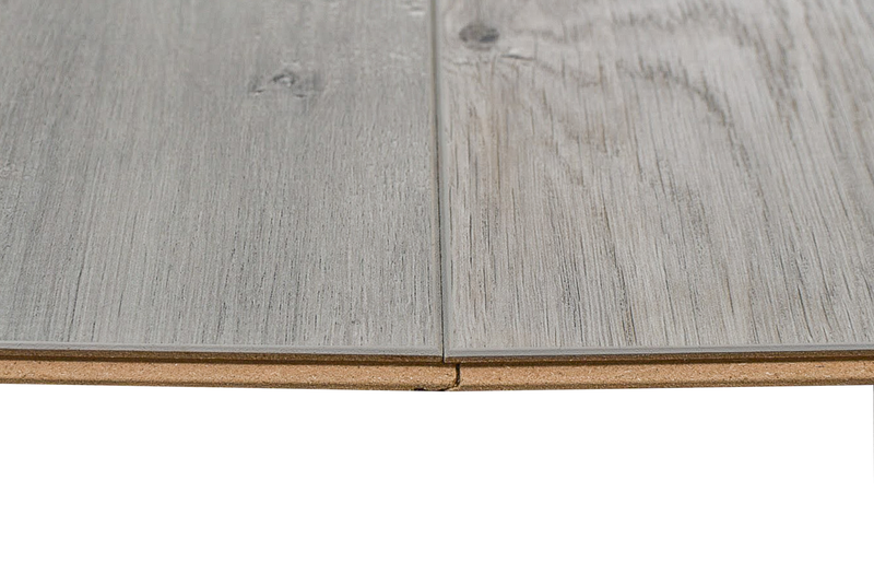 Papillon Smooth 6.7"x48" Laminate Flooring 12mm - Maxi Gray