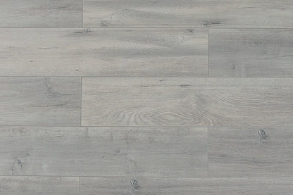 Papillon Smooth 6.7"x48" Laminate Flooring 12mm - Maxi Gray