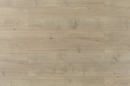 Papillon Smooth 6.7"x48" Laminate Flooring 12mm - Maxi Taupe