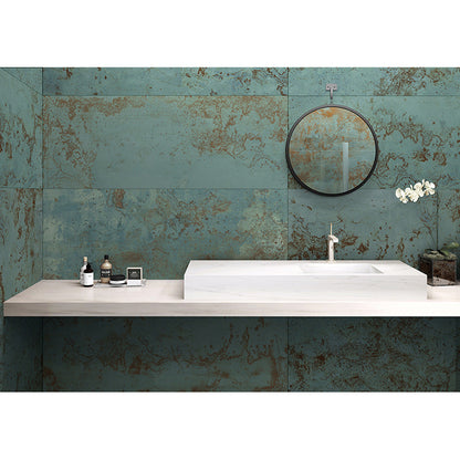 Viridian Green 18x48 Matte Ceramic Large Format Tile (4 pack, 22.98 sq ft/case)