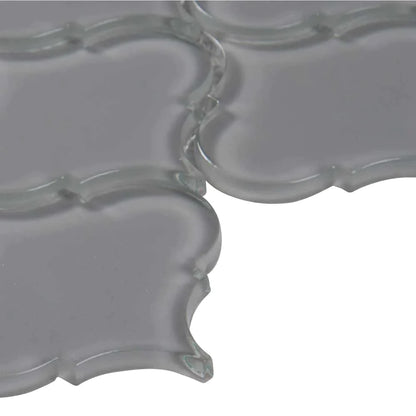 MSI Pebble Arabesque Glass Mosaic Tile 10.43"x12.28"