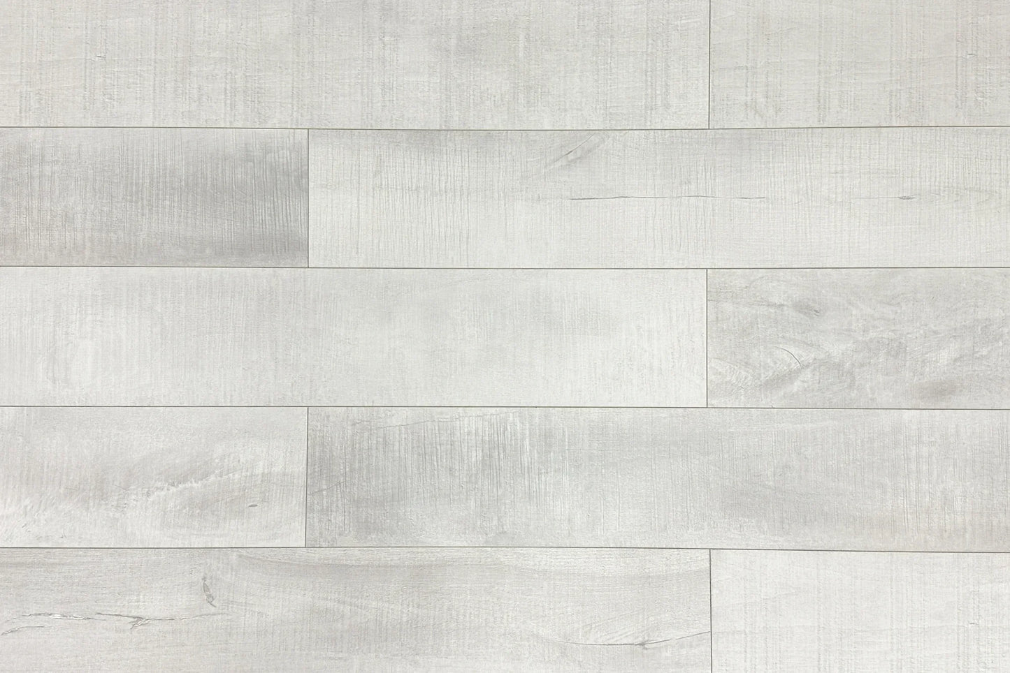 Perfect White Embossed Matte 7.75"x48" Waterproof Laminate Flooring 14mm - Sum