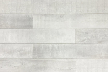 Perfect White Embossed Matte 7.75"x48" Waterproof Laminate Flooring 14mm - Sum