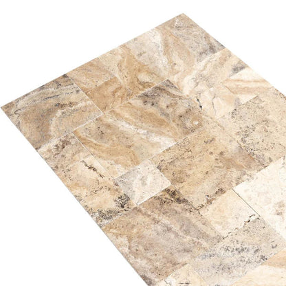Philadelphia Antique French Pattern Set Travertine Tile - Full TruckLoad