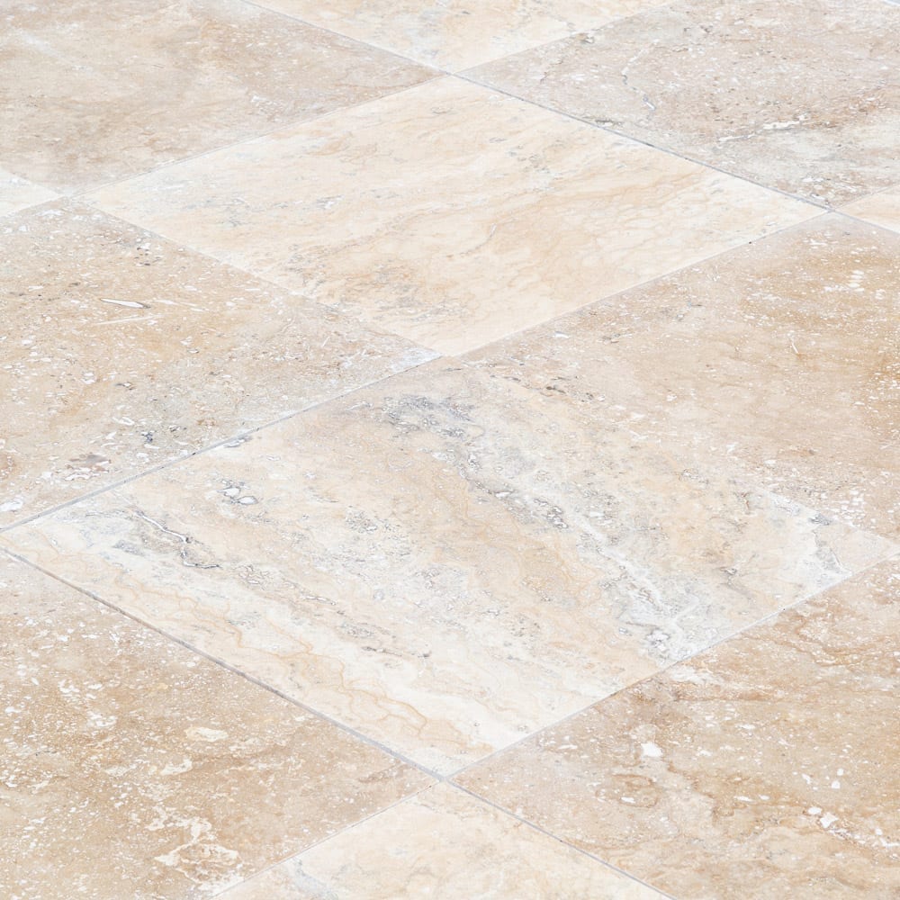 Philly Travertine Honed and Filled Floor and Wall Tile