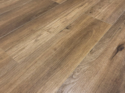 Poligon SPC Textured/EIR 9"x60" Vinyl Flooring 8mm - Kora Walnut