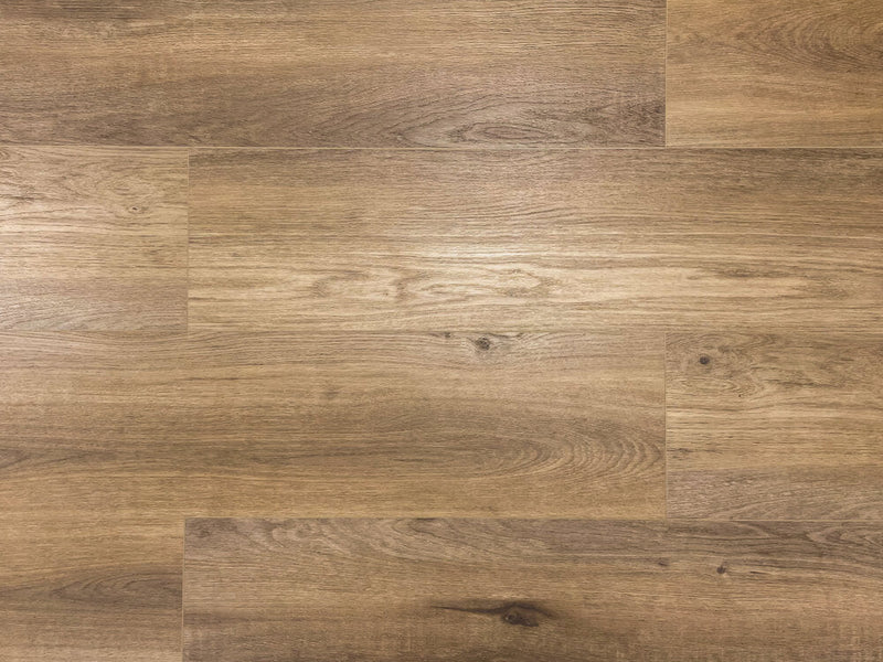 Poligon SPC Textured/EIR 9"x60" Vinyl Flooring 8mm - Grade Brown