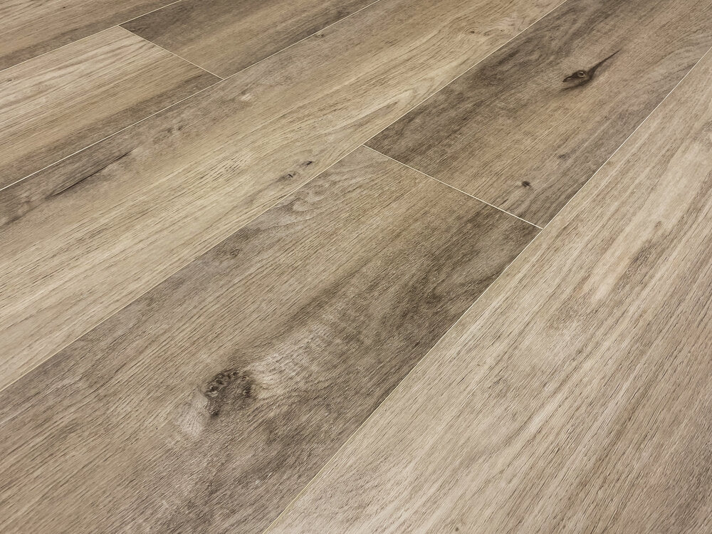 Poligon SPC Textured/EIR 9"x60" Vinyl Flooring 8mm - Local Gray