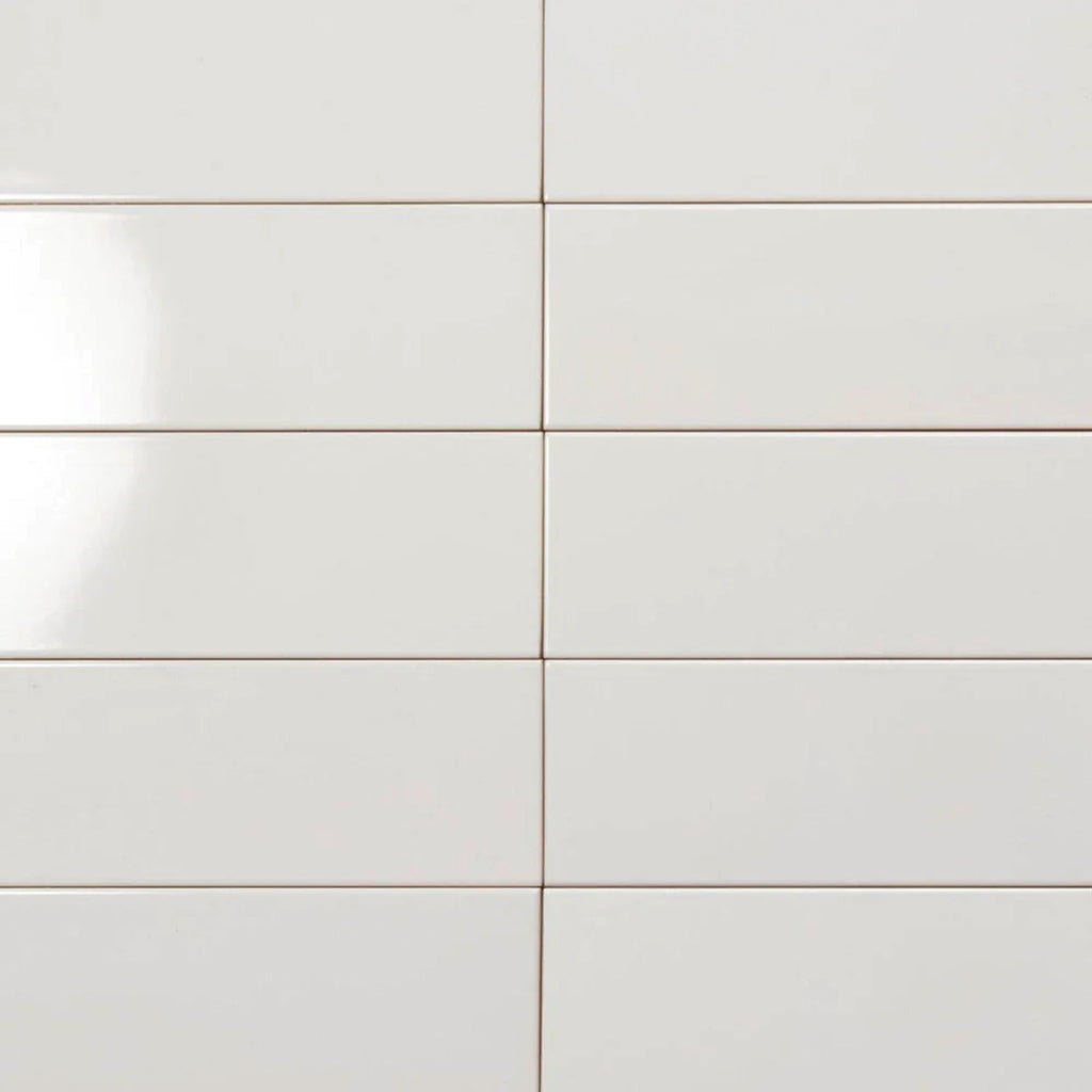 White 4x12 Matte Ceramic Subway Tile (34 pack, 10.4 sq ft/case)