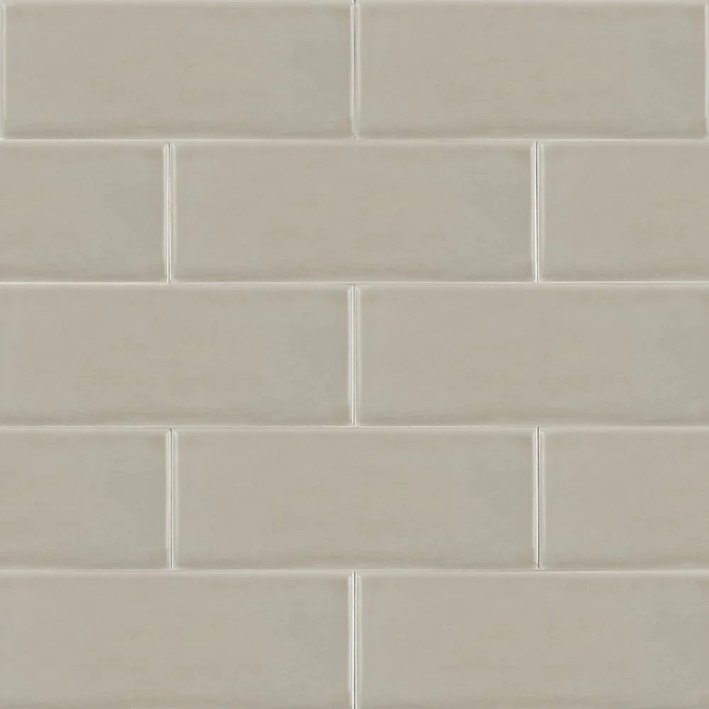 MSI Portico Pearl Glazed Handcrafted Ceramic Subway Tile 4"x12"