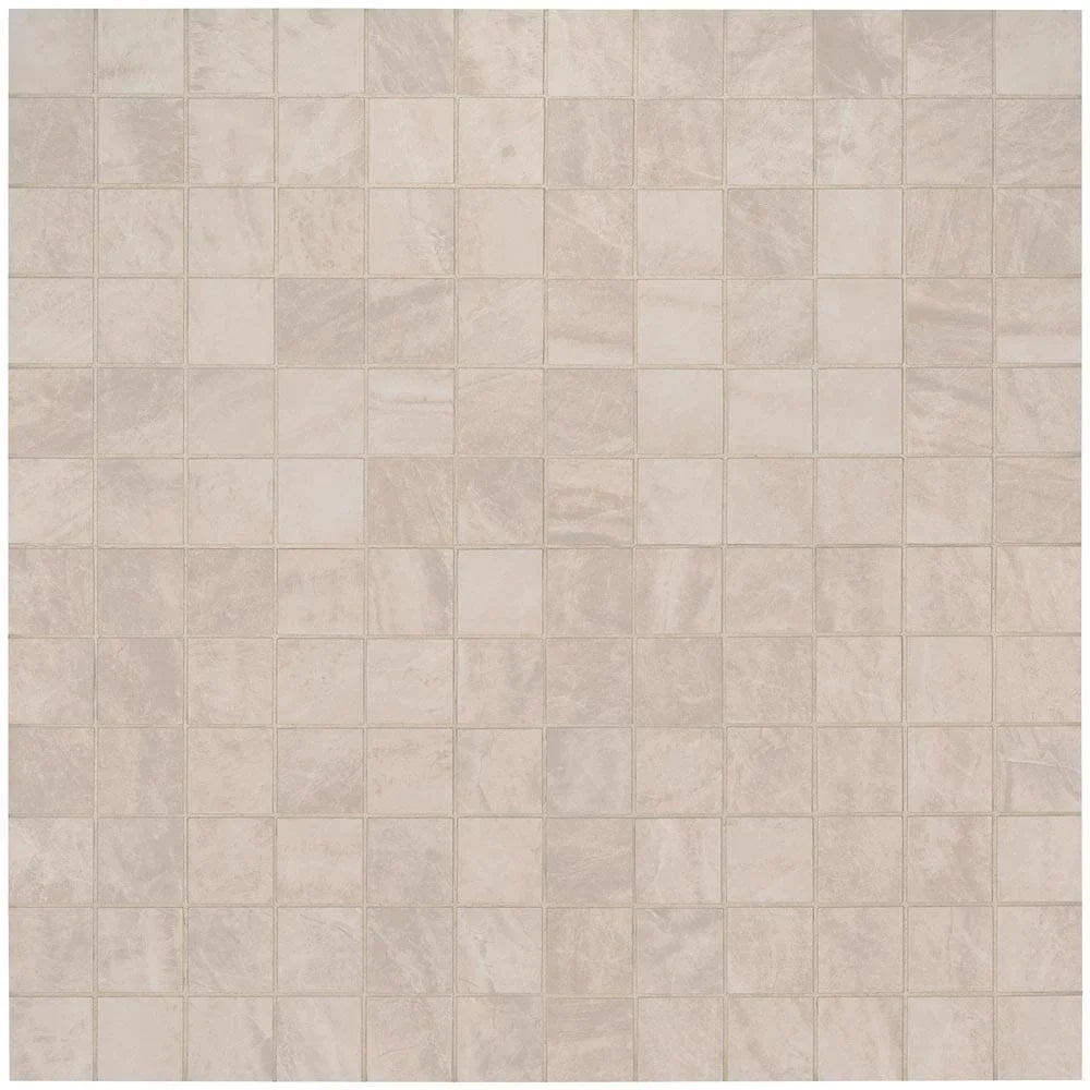 MSI Crema Porcelain Mosaic Wall and Floor Tile 2"x2" - Praia Collection