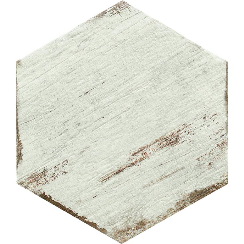 Ivory White 14x14 Matte Hexagon Porcelain Tile (9 pack, 10.8 sq ft/case)