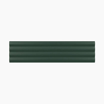 Green 2x8 Matte Ceramic Subway Deco Tile (42 pack, 4.52 sq ft/case)