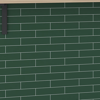 Green 2x8 Matte Ceramic Subway Tile (60 pack, 6.48 sq ft/case)