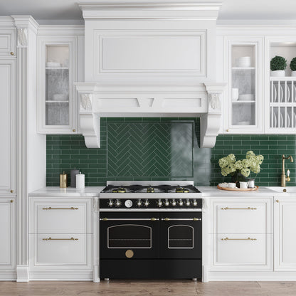 Green 2x8 Glossy Ceramic Subway Tile (60 pack, 6.48 sq ft/case)