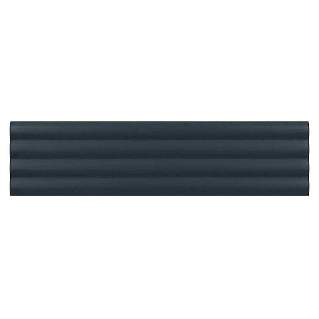 Blue 2x8 Matte Ceramic Subway Deco Tile (38 pack, 4.1 sq ft/case)