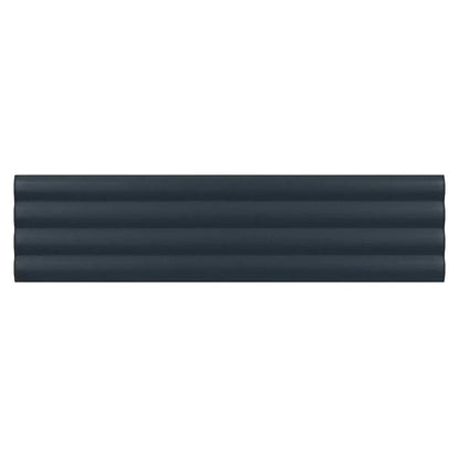Blue 2x8 Matte Ceramic Subway Deco Tile (38 pack, 4.1 sq ft/case)
