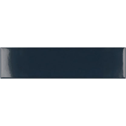 Blue 2x8 Glossy Ceramic Subway Tile (60 pack, 6.48 sq ft/case) - Sample