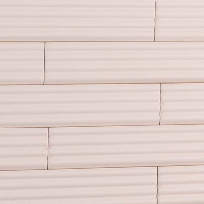 Pink 2x8 Matte Ceramic Subway Deco Tile (42 pack, 4.54 sq ft/case) - Sample