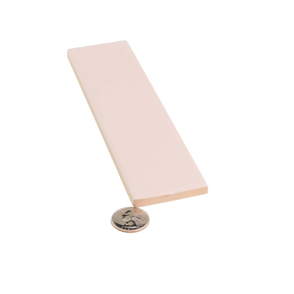 Pink 2x8 Matte Ceramic Subway Tile (50 pack, 5.4 sq ft/case) - Sample