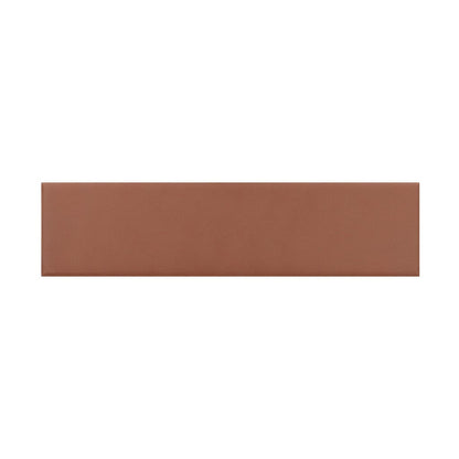 Red 2x8 Matte Ceramic Subway Tile (50 pack, 5.4 sq ft/case) - Sample