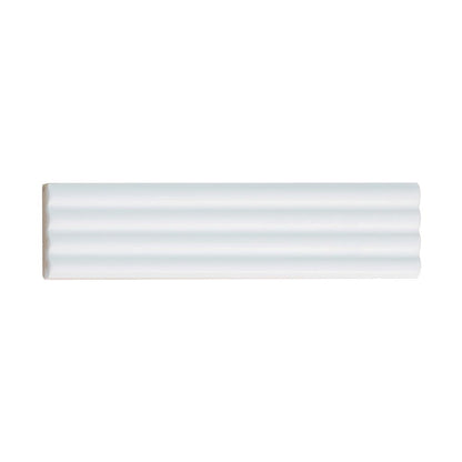 White 2x8 Matte Ceramic Subway Deco Tile (38 pack, 4.1 sq ft/case)