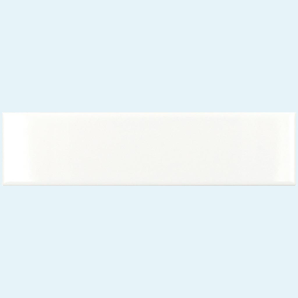 White 2x8 Glossy Ceramic Subway Tile (60 pack, 6.46 sq ft/case)