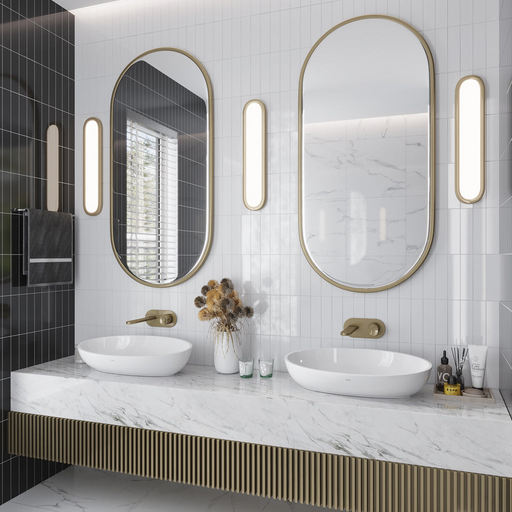 White 2x8 Glossy Ceramic Subway Tile (60 pack, 6.46 sq ft/case)