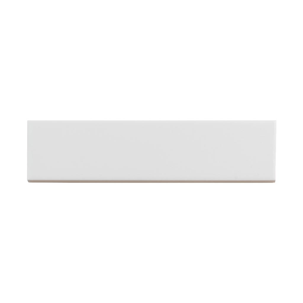 White 2x8 Matte Ceramic Subway Tile (60 pack, 6.46 sq ft/case)