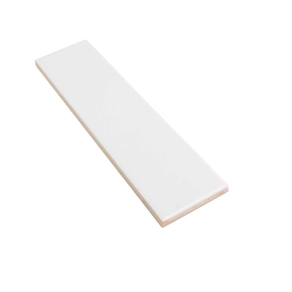 White 2x8 Matte Ceramic Subway Tile (60 pack, 6.46 sq ft/case)
