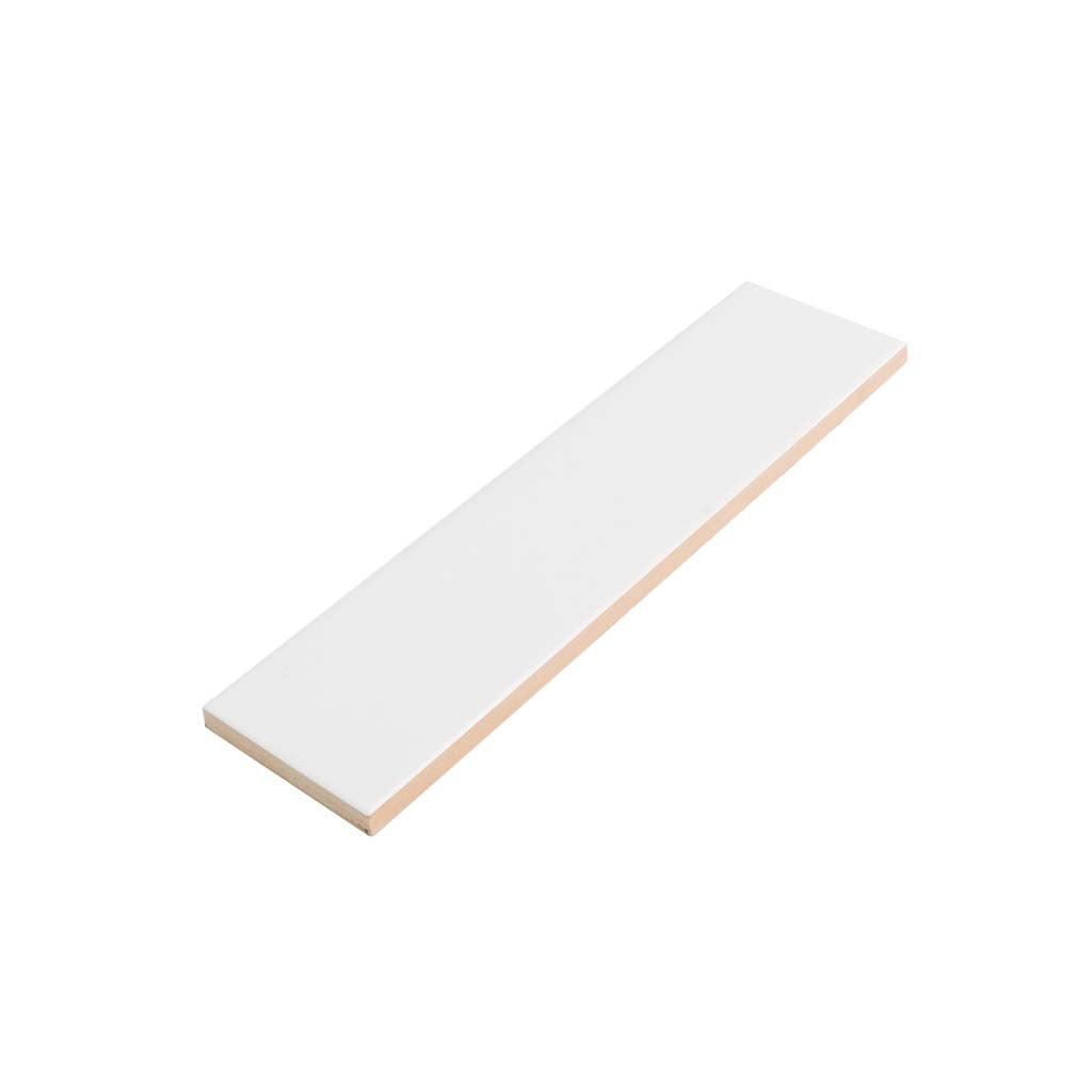 White 2x8 Matte Ceramic Subway Tile (50 pack, 5.4 sq ft/case) - Sample