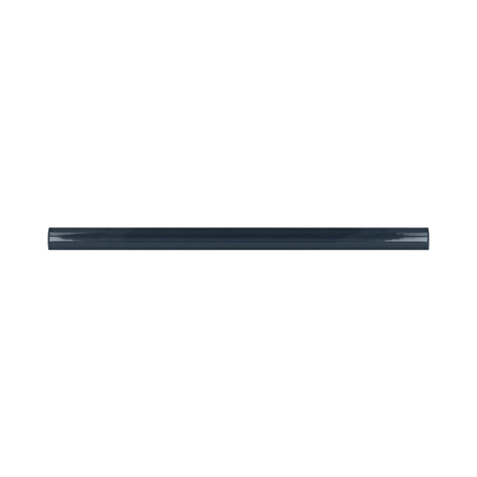 Blue 0.5x8 Glossy Ceramic Pencil Tile Trim (10 pack, 0.3 sq ft/case)